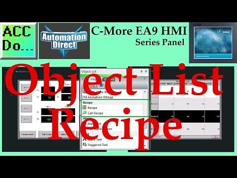 Unlock C-More EA9 Recipe Power: Automate Tag Control Fast
