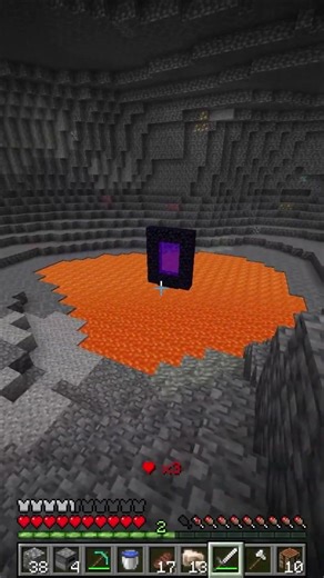 WORST nether spawn oat💀 #minecraft #gaming #funny #lol #shorts