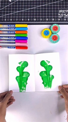 DIY Crafts on Instagram: "You should try this paint from thread easy art🤩, how to draw an art from thread, easy thread art #reels #shorts #art #trending #explore"