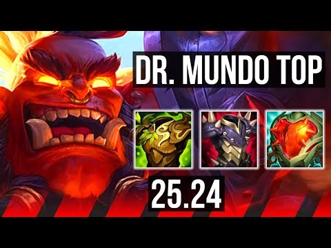 DR. MUNDO vs IRELIA (TOP) | EUW Grandmaster | 25.24