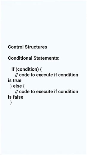 control structure #js #coding