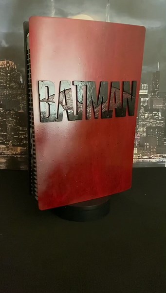 Custom Batman PS5 Plates for Unique Gaming Style