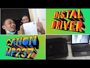 instal driver printer canon mp237