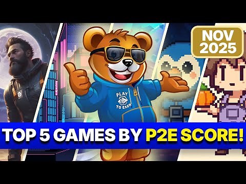 🔥 5 HOTTEST Crypto Games Right Now Ranked by PlayToEarn Score! November 2025