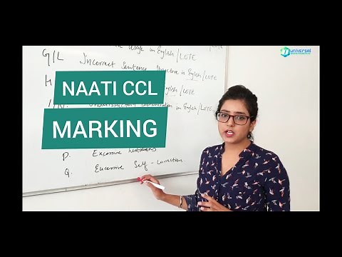 NAATI CCL Practice Material: Marking Codes Explained