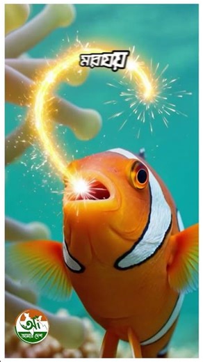 নিমোর বাবা আসলে মা হয়ে যেত! Finding Nemo আপনাকে মিথ্যা বলেছে! Clownfish Facts Bangla #shorts