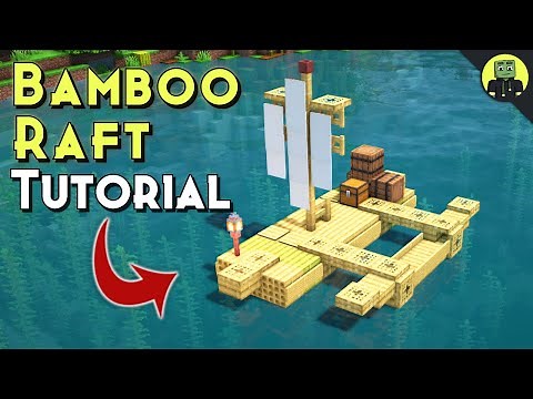 How to Build a Bamboo Raft in Minecraft [Tutorial]