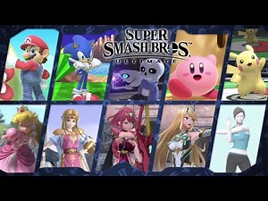 All Taunts (Pyra/Mythra update) | Super Smash Bros. Ultimate ᴴᴰ