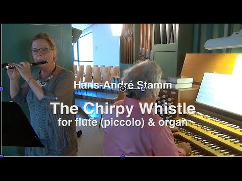Toccata alla salsa for flute (piccolo) & organ by Hans-André Stamm