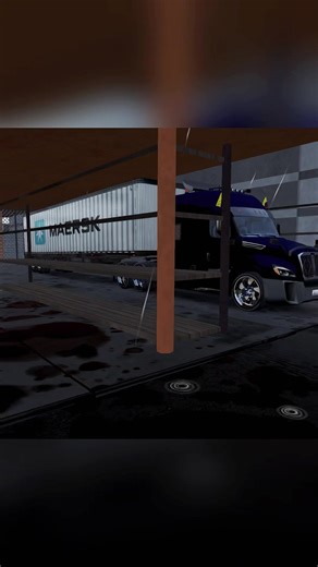 Precisión en el Camión: Maniobras bajo la Lluvia