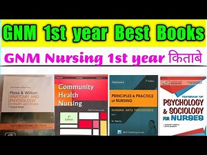 Gnm first year best books || GNM first year syllabus ||GNM nursing course 2021 || Nursing Guidance