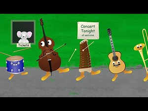 Musical Instruments - Tappable Pictionary