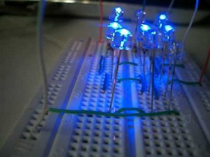 Matriz de LEDs 3x3