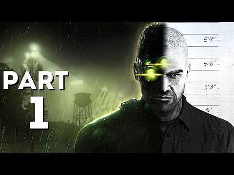 Tom Clancy's Splinter Cell Double Agent Gameplay Walkthrough Part 1 - Splinter Cell Double Agent