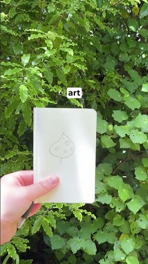 Making (questionable) art + connecting with nature = naturing. 🌿🎨