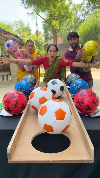 Amazing football roll family challenge ✅ #shorts #game