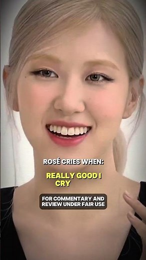 Rosé Cries Over This?!