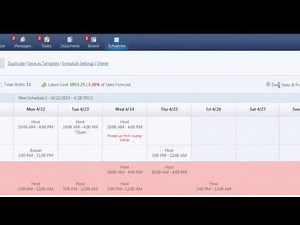 ShiftNote Employee Scheduling Software