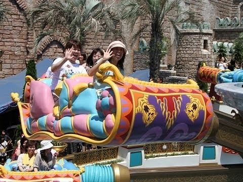 東京ディズニーシー、アラジンの新アトラクション公開