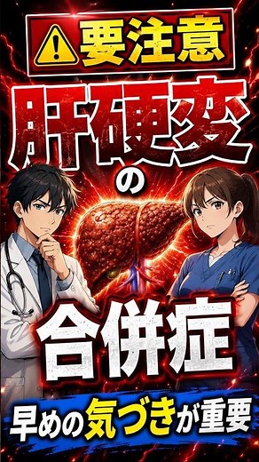 【静かに進行する病？知っておきたい肝硬変の代表的な合併症と予防のヒント】◯