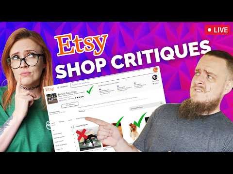 Critiquing YOUR Etsy Shops for Starla's Birthday - The Friday Bean Coffee Meet