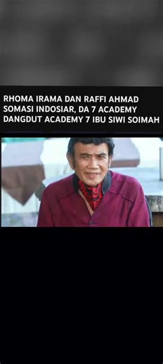 Rhoma Irama Dilarang Nyanyikan Lagu di Dangdut Academy 7