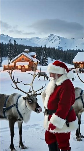 AI Santa #santa #shorts #youtubeshorts