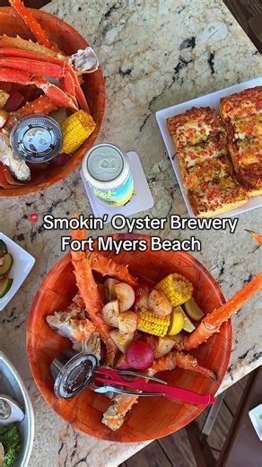 🦪🦀🍤 We’ve got a little something for every seafood lover at SOB! From fresh oysters to loaded crab buckets, peel-and-eat shrimp, and so much more, our menu is packed with amazing flavors straight from the coast. 🌴🍽️ Not into seafood? No worries - we’ve got plenty of delicious options for you too! 📬 Don’t forget to join our newsletter on our website to stay updated on specials, events, and all the latest SOB happenings! 🍹✨ #SmokinOysterBrewery #fortmyersbeach #fortmyers #fyp #foryoupage