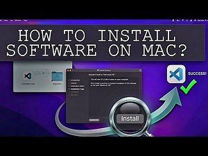 How to Download and Install Software on MAC | macOS software installation
