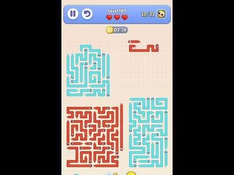 Snake Escape – Level 107 Walkthrough 🐍🧩✨