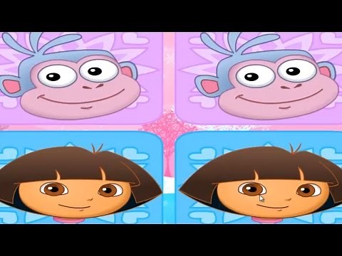 DORA THE EXPLORER Doras Mega Memory - New English Full Game 2014