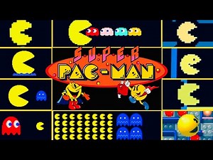 Super PAC-MAN Versions Comparison|All Cutscenes Included|HD|60FPS