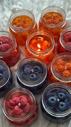 Oflare Candles on Instagram: "Make an order with me 🫐 #candles #candlemakers #candlemaking"