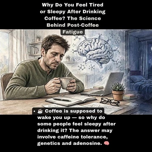 Why Do You Feel Sleepy After Drinking Coffee? The Science Explained