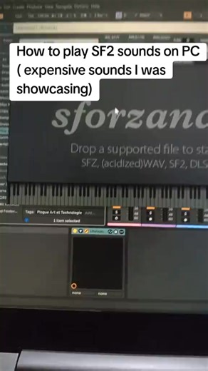 Caal on Instagram: "Play sf2 sounds on PC"