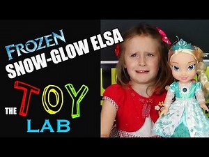 Snow-Glow Elsa FROZEN - The TOY LAB w/ Lindalee (Ep.1)