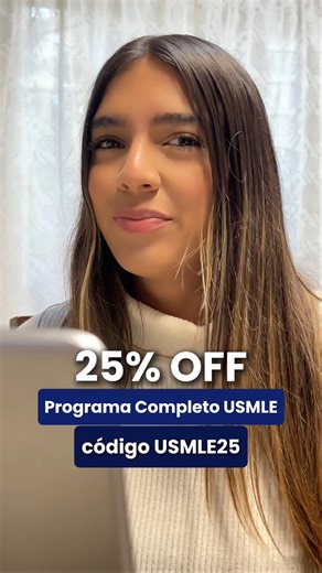 El Programa Completo USMLE está diseñado para acompañarte en todo el proceso, no solo en una etapa. Integra el Curso USMLE, donde comprendes los conceptos evaluados en el Step 1 y Step 2 CK, con el Q-Bank USMLE, que te permite aplicar ese conocimiento en casos clínicos, medir tu desempeño y detectar qué necesitas reforzar. Esta combinación te ayuda a estudiar con mayor criterio, ajustar tu estrategia según tus resultados y avanzar de forma más ordenada dentro de una sola plataforma. 🧠📊 Durante