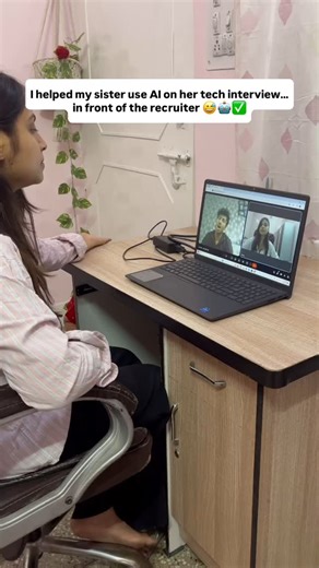 Interview Sidekick | Real-time Interview Assistance on Instagram: "I can’t believe I helped my sister use AI during her job interview… right in front of the recruiter 😎💼 This AI tool gave her real-time answers, instant feedback, and next-level prep—and the recruiter actually bought it. In 2025, landing high-paying jobs is all about working smarter, not harder. 🚀💻 . . . #ai #aitools #interviewtips #jobinterview #jobseekers #interview #jobseeker"