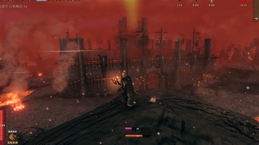 本以为迷雾矿区的门已经很难进了-没想到灰烬城堡的门压根摸不到！！