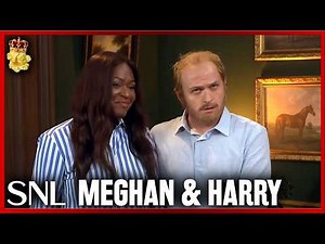 Saturday Night Live ROASTS Meghan Markle & Prince Harry - SNL UK Sketch