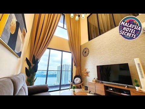 Loft Suite Seaview JB CIQ 6-7Pax | Johor Bahru, Malaysia | Hotel Review 🛏️