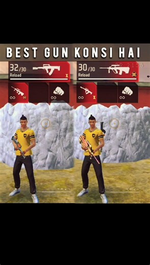 GROZA-x V's AGU 3chip #ffgunpower #abilitytest #pr2155 #freefireclips