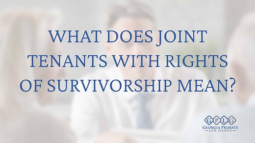 JTWROS Meaning - Joint Tenants With Rights Of Survivorship