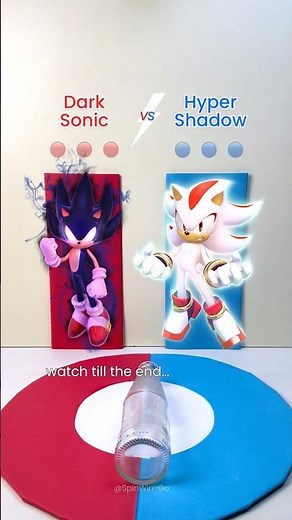 Ultimate Battle 🔥 Dark Sonic VS Hyper Shadow
