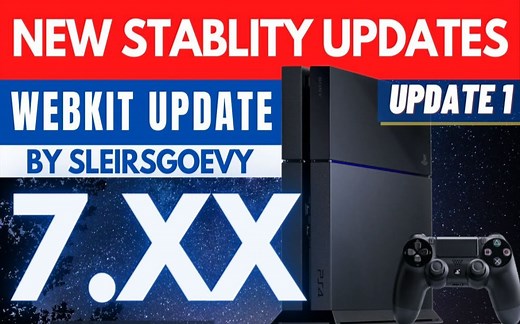 PS4 | 7.55新版越狱，稳定性与速度均获提升！