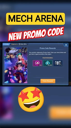 Mech Arena NEW Promo Code 2026 🚨 Free A-Coins Instantly! 💰 #mecharena #mecharenapromocodes