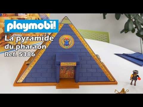 Playmobil 5386 : la pyramide du pharaon (2017) - Construction en français