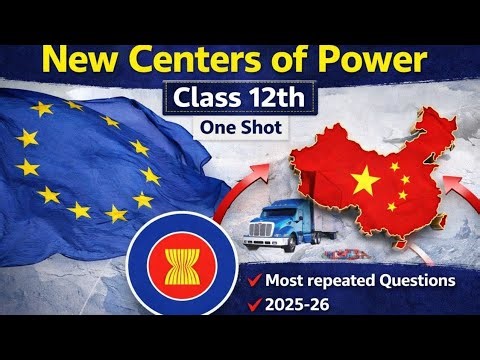 New centers of power |Most repeated questions | Political Science 12th