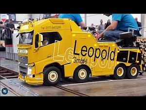 Ultimate MEGA RC Model Trucks at Hobbymesse Leipzig 2025! 🚧 🚚 🚧