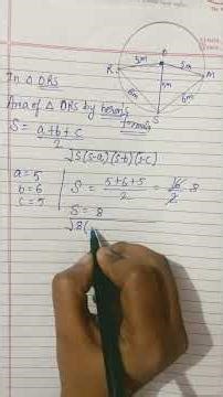 Exercise 9.2,question no 6 of chapter circles of class 9th of Reshma,salma, and madip of ncert book